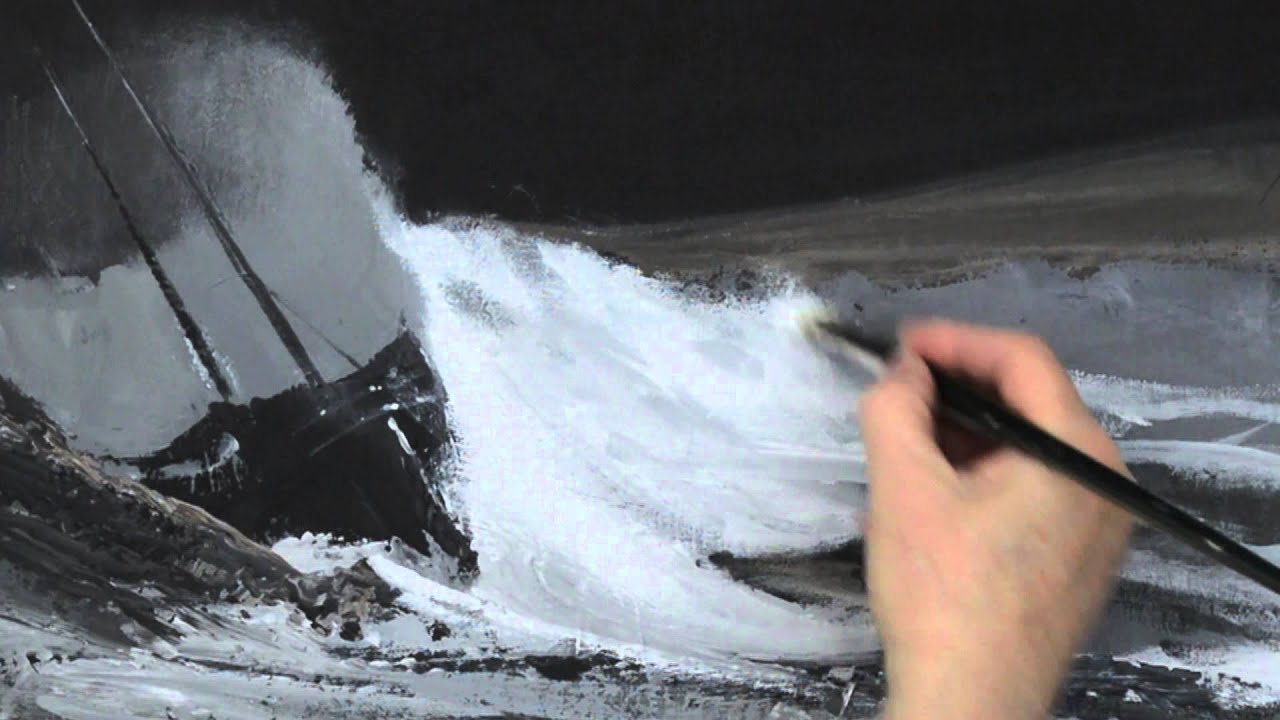 Creating a dramatic painting