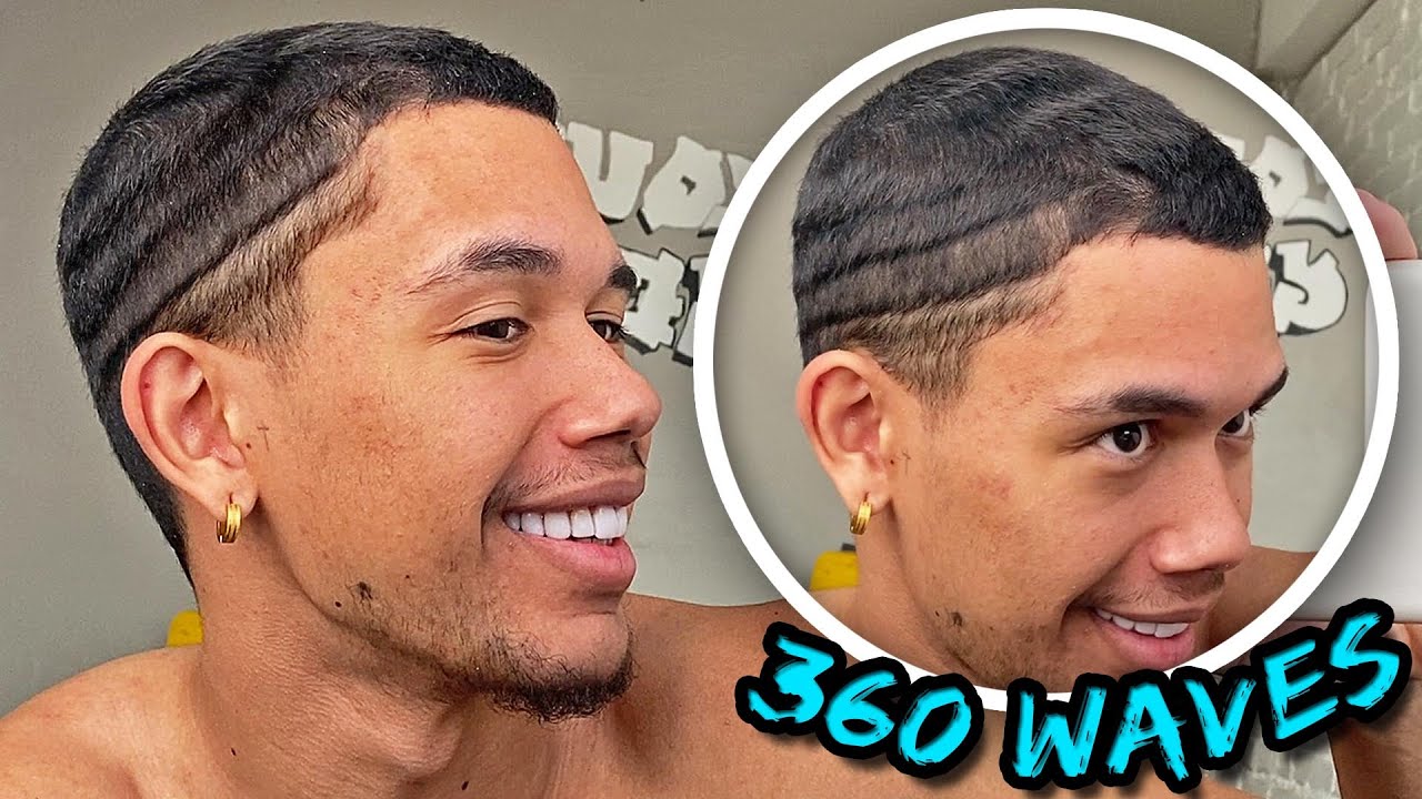 COMO FAZER 360 WAVES EM CABELO LISO