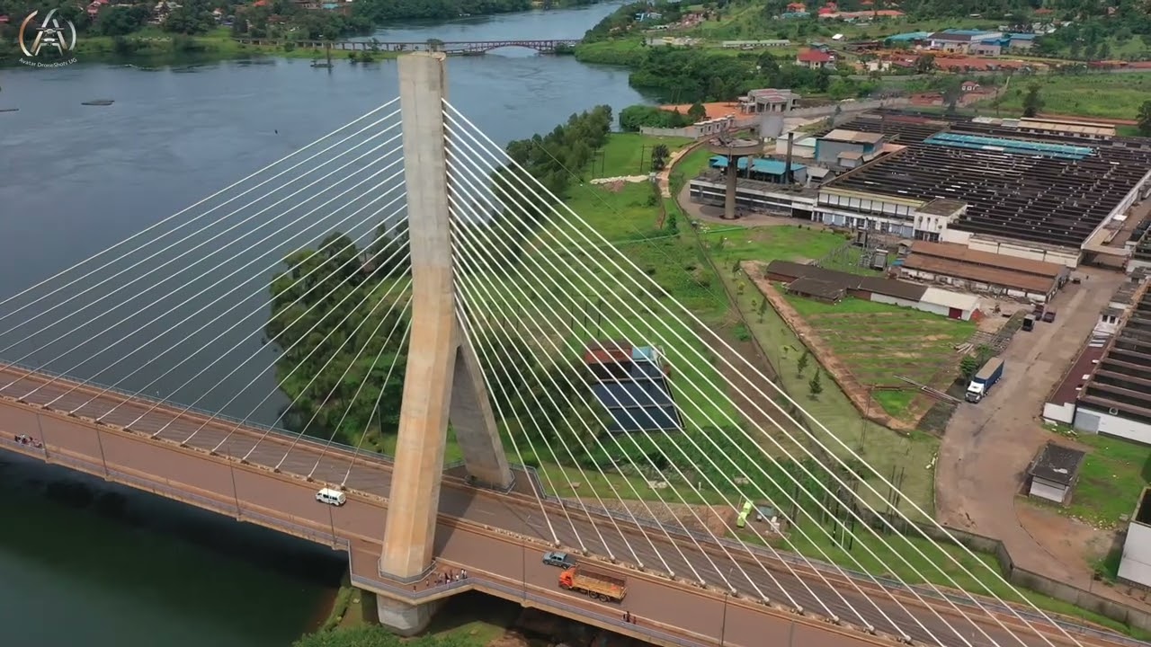 The Jinja Nile Bridge#ExploreUganda 🇺🇬#travel#Droneshot