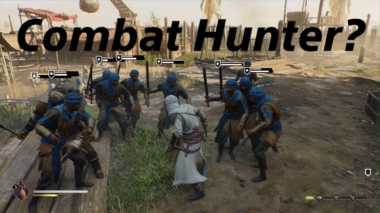 Basim vs 21 Elite Guards [COMBAT] Hard Difficulty Assassin's Creed Mirage Combat Gameplay
