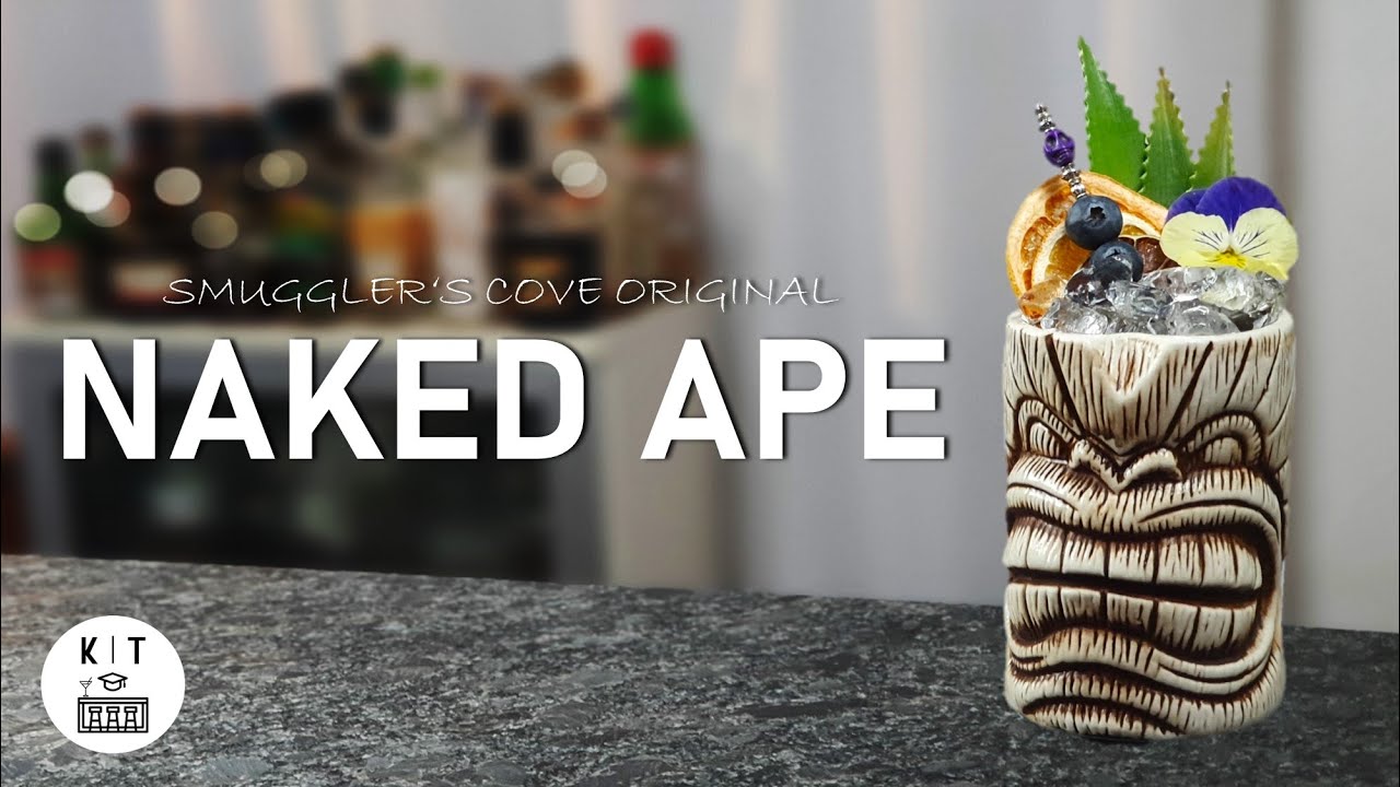 The Naked Ape Cocktail - Tiki Drink aus der Smuggler's Cove Bar