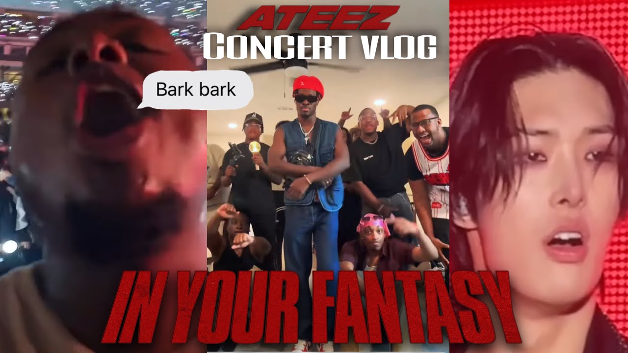 WE WENT TO AN ATEEZ CONCERT WITH A BUNCH OF KPOP REACTORS [IN YOUR FANTASY]
