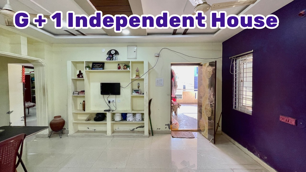 📞8985971829 - G+1 Independent House @ 1.60 Cr - Independent house for sale in Pocharam Hyderabad
