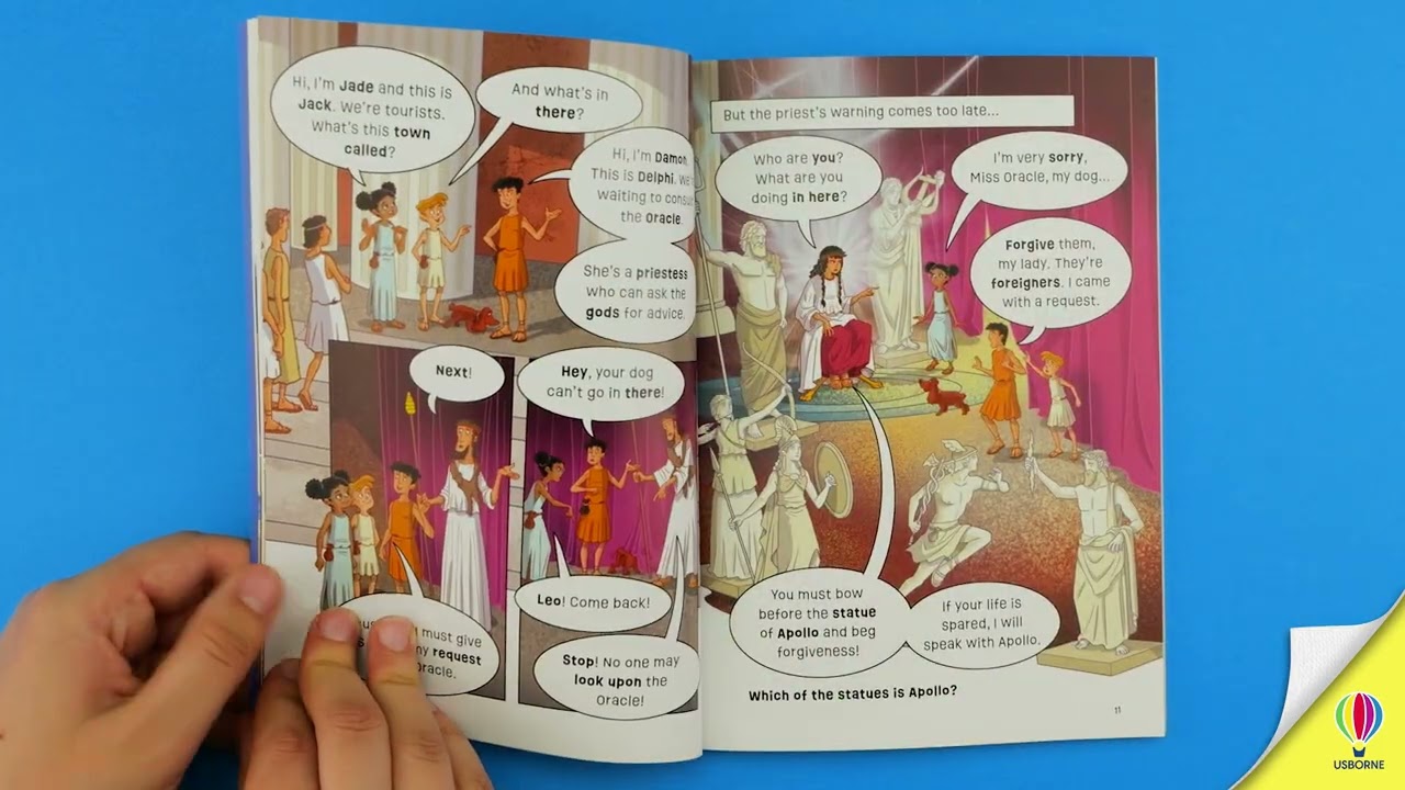 Puzzle Adventures: Escape from the Greek Myth Monsters - An interactive story set in Ancient Greece