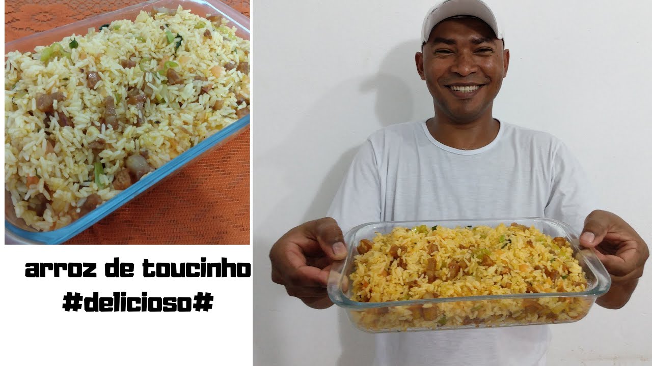 Como fazer um arroz de toucinho #rápido e fácil# Veja muito mais no site https://receitasesabor.com/