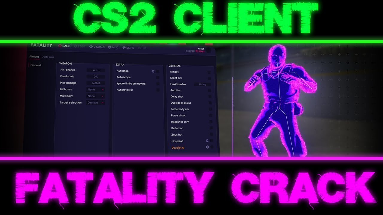 💀 Fatality CS2 Crack 2026 &mdash; ЛЕГЕНДАРНЫЙ ЧИТ БЕСПЛАТНО! | FACEIT | MM | WH | AIM | SKINCHANGER
