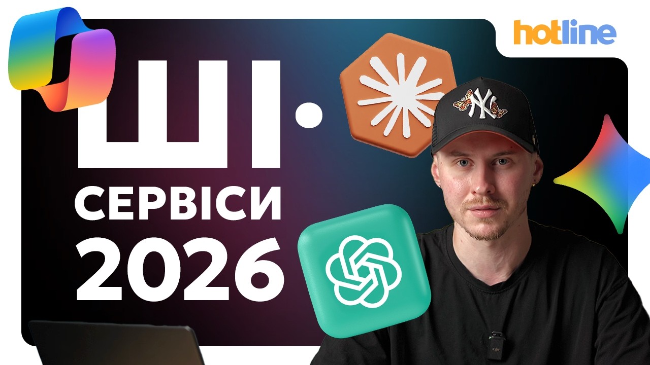 ЯКИЙ ШІ КРАЩИЙ: порівнюємо ChatGPT, Gemini, Claude, Copilot, Perplexity та DeepSeek | hotline.ua