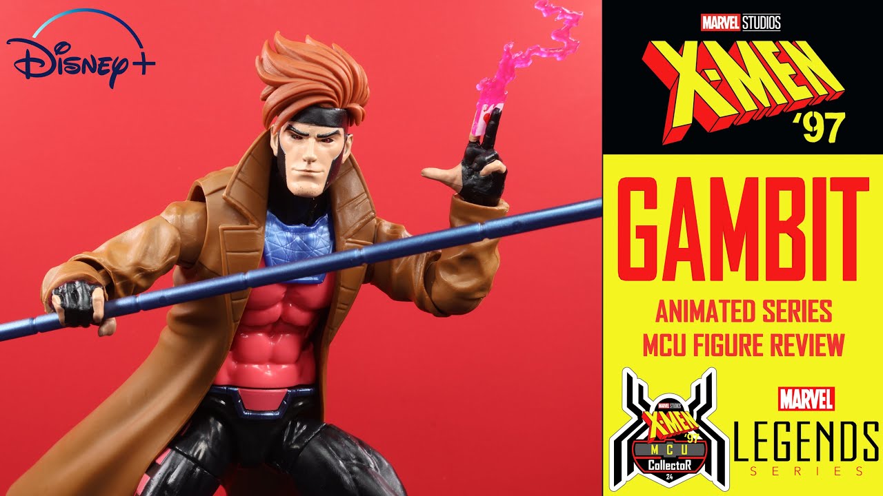 Marvel Legends X-Men '97 GAMBIT Marvel Studios Disney+ MCU Animated Series Figure Review