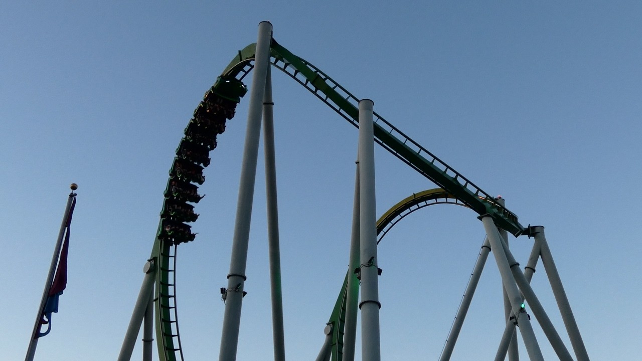 The Incredible Hulk Coaster 4K Off Ride POV @ Universal Islands of Adventure