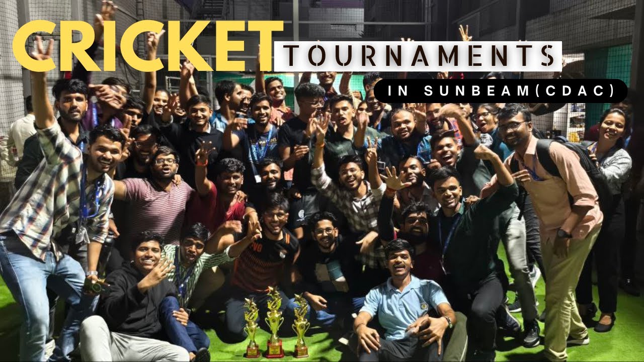 🏆 Cricket Tournaments at Sunbeam (CDAC) | We (DAC) Won 3 Trophies! | CDAC Life & Fun Moments at SB 🎉
