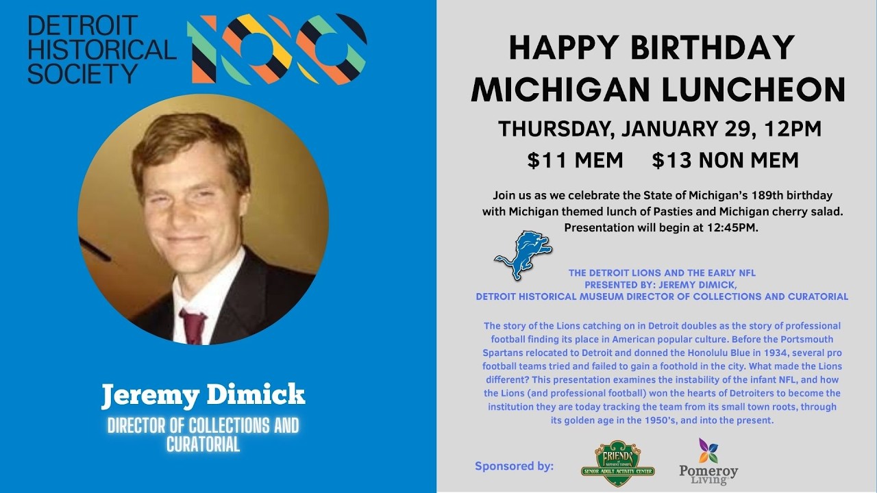 The Detroit Lions and the Early NFL | Detroit Historical Society