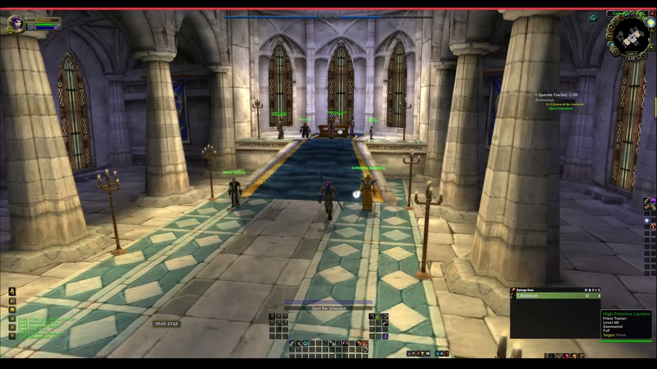 Stormwind Priest Trainer Location Guide WoW Classic