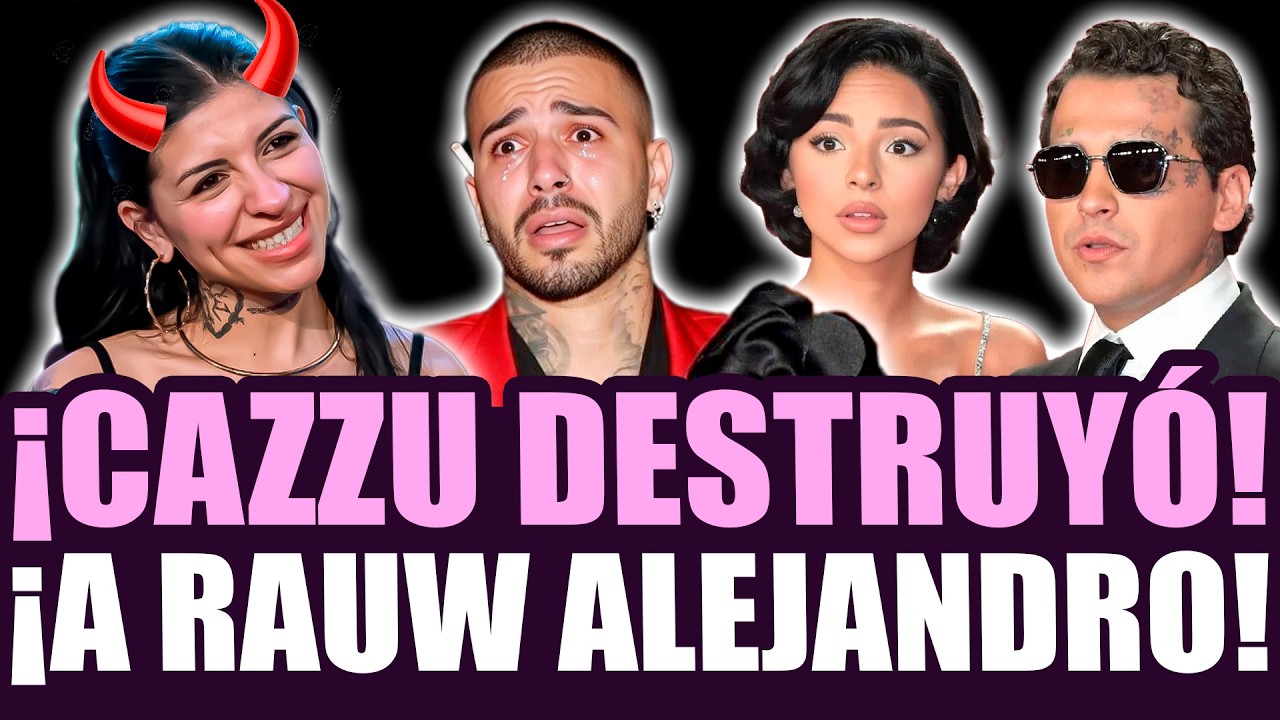 ¡CAZZU DESTRUYÓ A RAUW ALEJANDRO! ¡CHRISTIAN NODAL EN SHOCK!