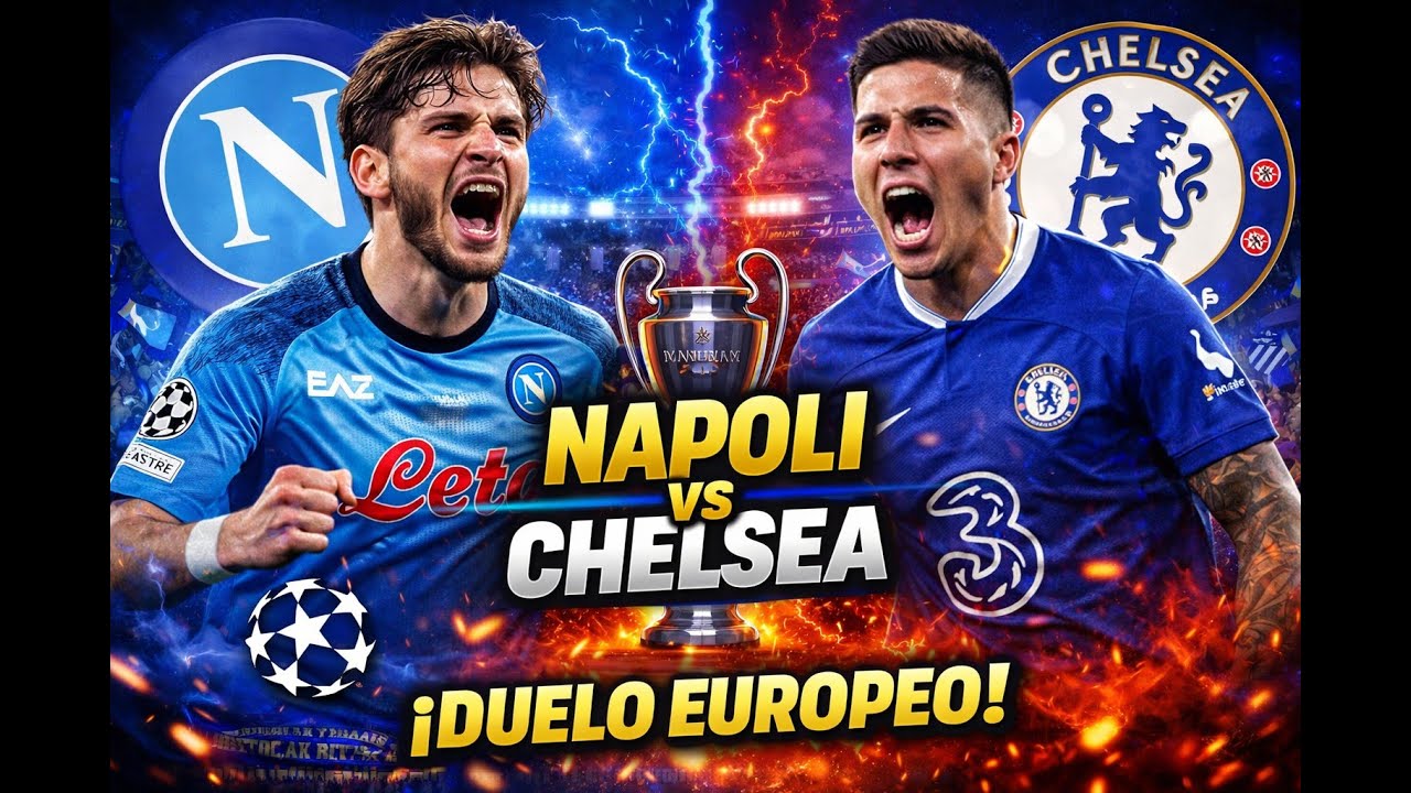 Napoli vs Chelsea - Champions league 26