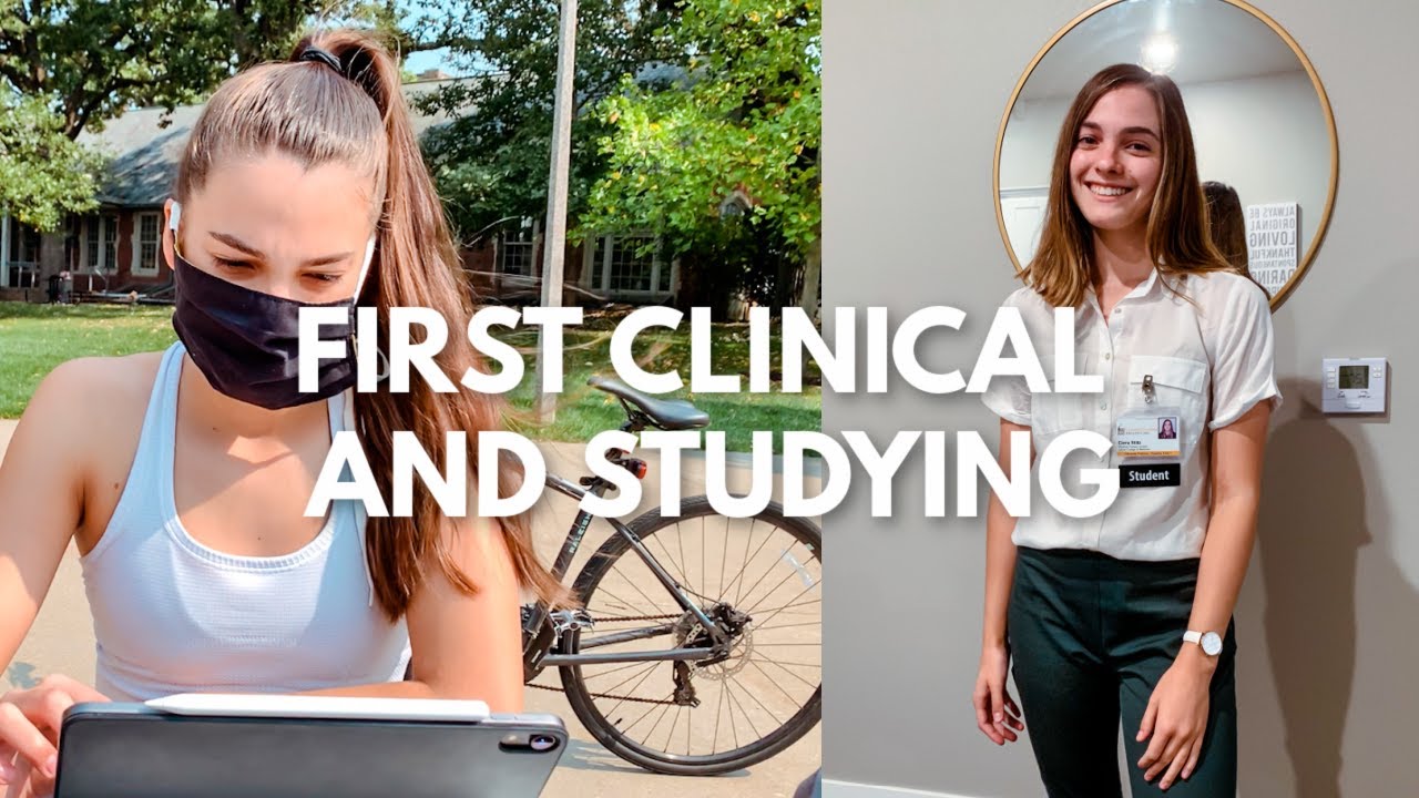PT School Week in Our Life: First Clinical + Lots of Studying