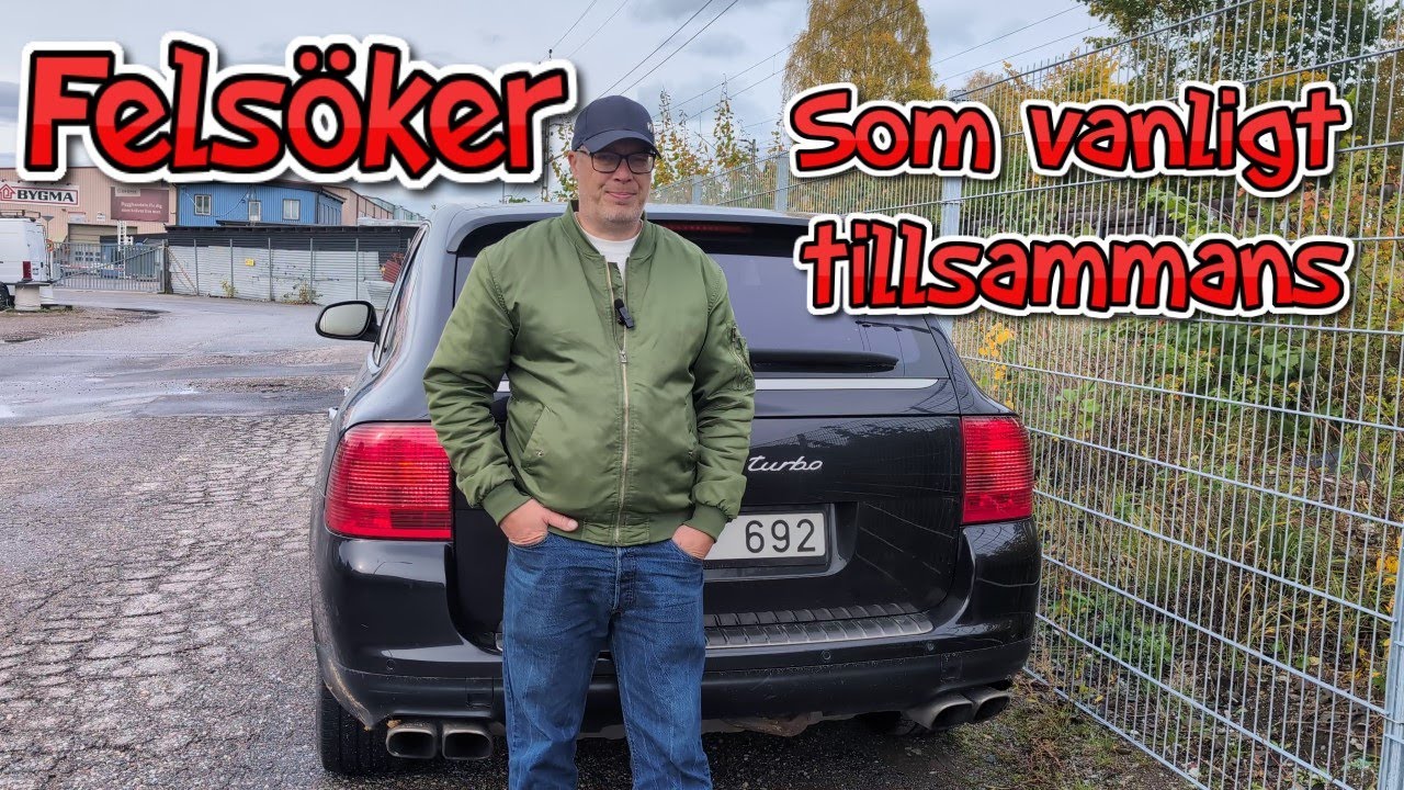 Porsche Cayenne felsökning elektrisk dragkrok.