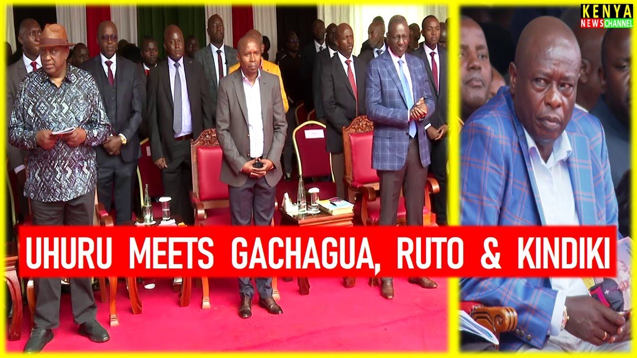 BEST MOMENTS from Uhuru Kenyatta, Gachagua, Ruto & Kindiki meeting Embu Catholic Bishop Ordination