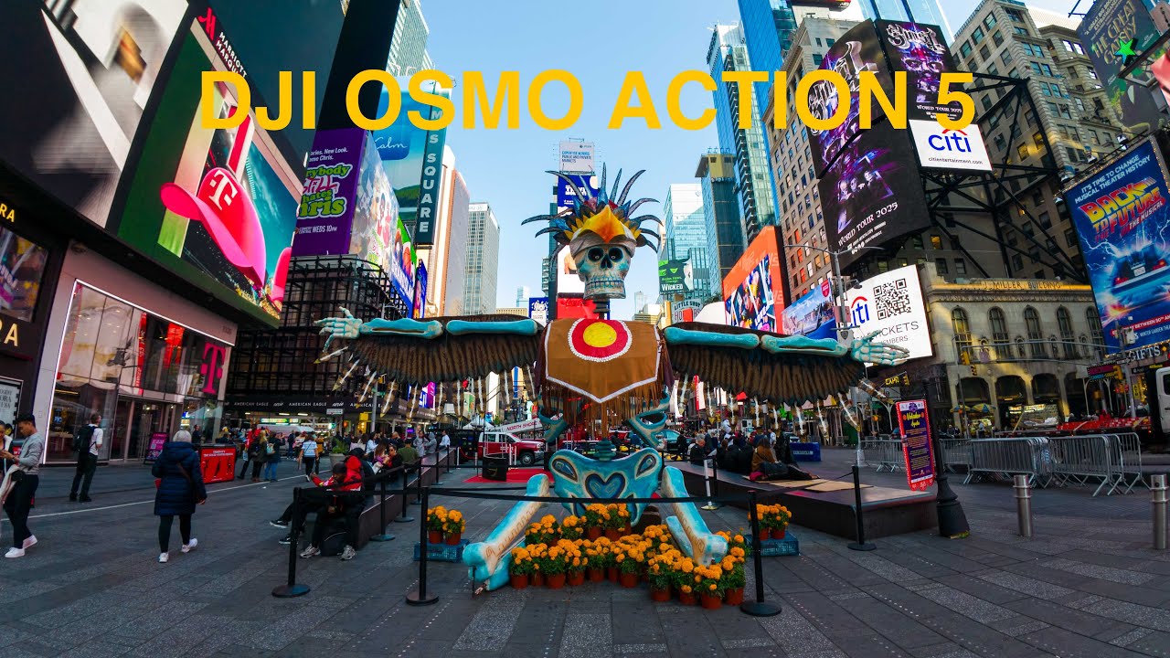 DJI Osmo Action 5 Pro: D-Log M 10bit - High Bitrate - Day of the Dead - Cinematic Video
