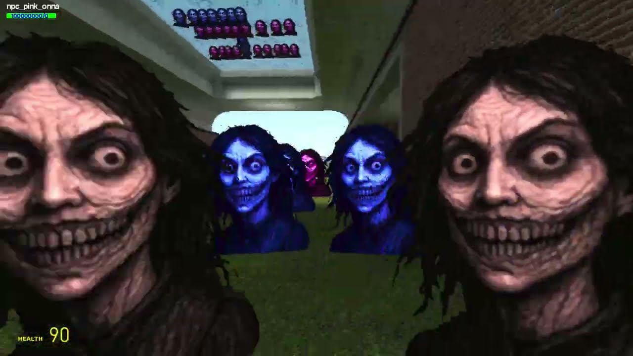 Kuchisake Onna Vs Towers In Garry's Mod