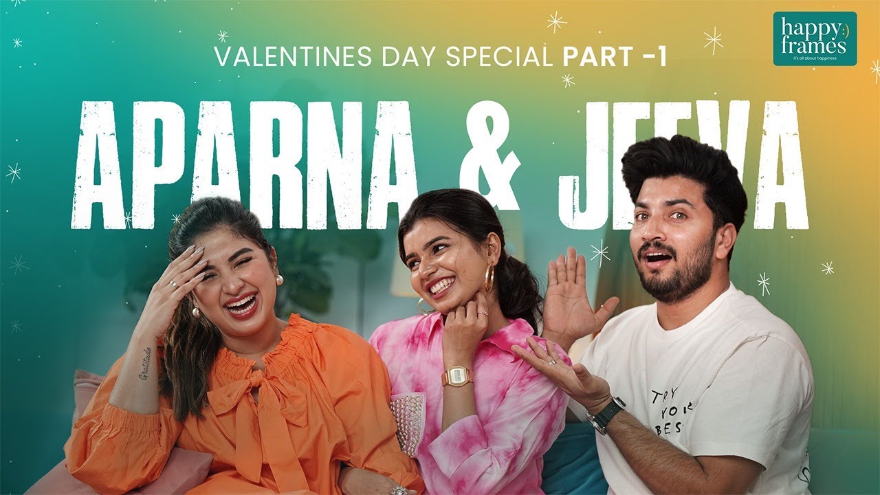 Valentines Day Special 😍 Aparna Thomas ❤️ Jeeva Joseph  Parvathy Babu  Happy Frames Part 1