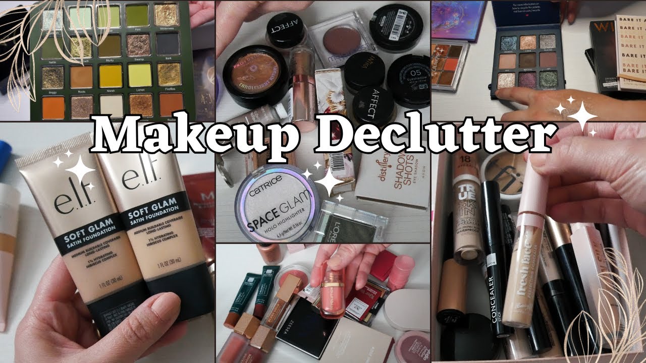 ✨Makeup Declutter 2025✨