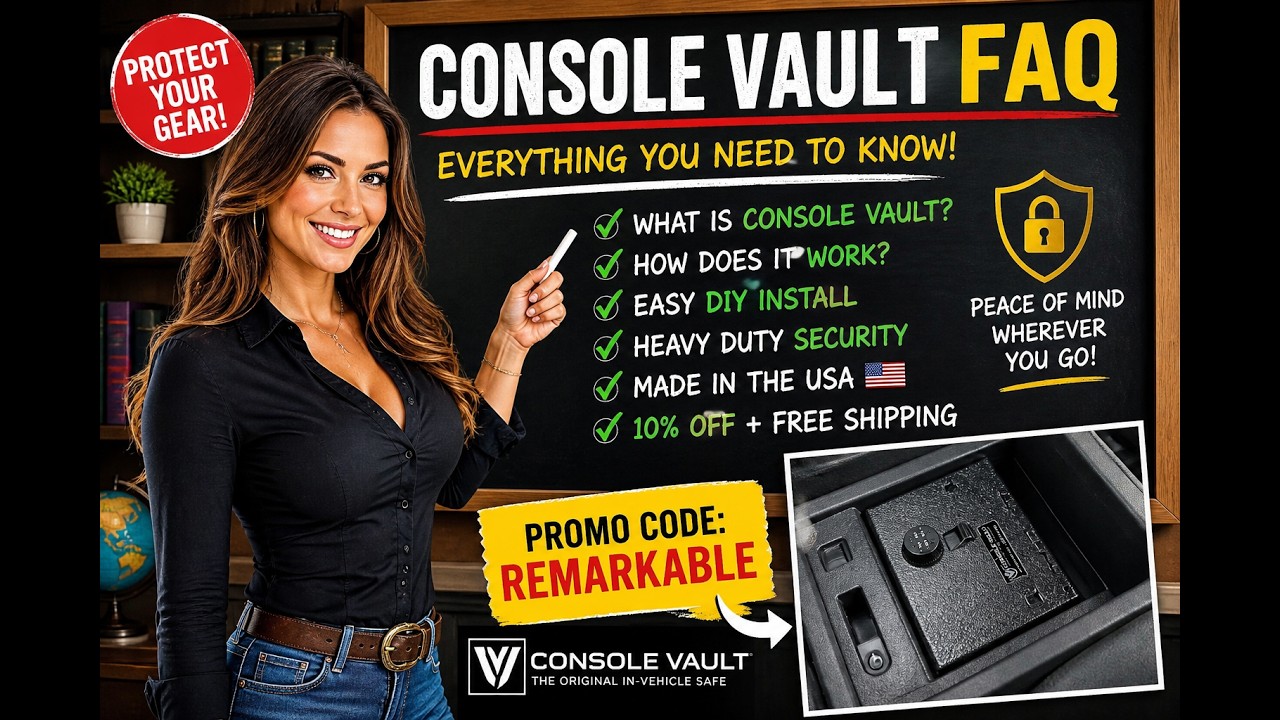 Console Vault Review & FAQ | Easy Installation, Smash | Grab Protection | Promo Code
