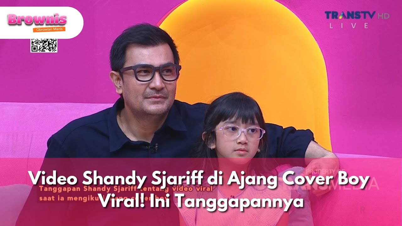 Video Shandy Sjariff di Ajang Cover Boy Viral! Ini Tanggapannya  - BROWNIS (07/11/2025) P3