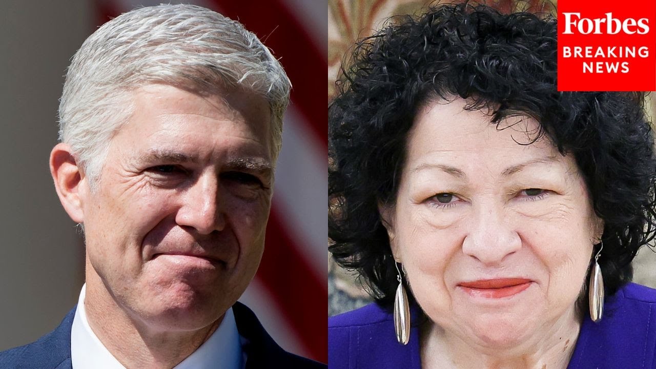 'That's Your Point, Isn't It?': Sonia Sotomayor And Neil Gorsuch Grill Attorney On Case Evidence