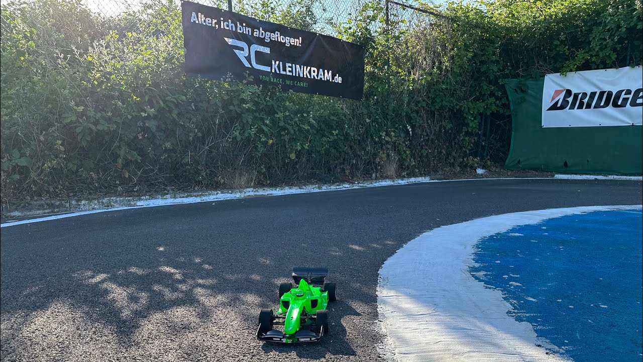 Schumacher ICON 2 II Formel 1 first try Outdoor Asphalt Track at Megadrom Hasloh 4K UHD Formula One