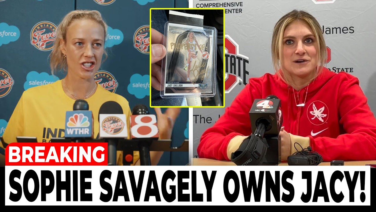 Sophie Cunningham SAVAGELY DESTROYS EYE POKER Jacy Sheldon To Defend Caitlin Clark!
