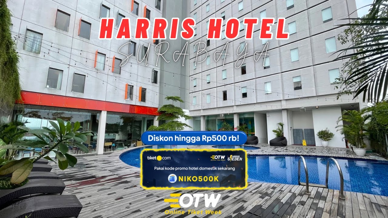 Harris Hotel & Conventions Gubeng Surabaya - Pulang kerja langsung nginap di sini...