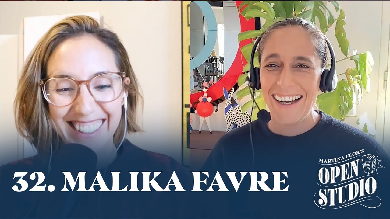 32. Malika Favre. Doing What Feels Easy, Making Money as an Artist, Being Famous and much more.