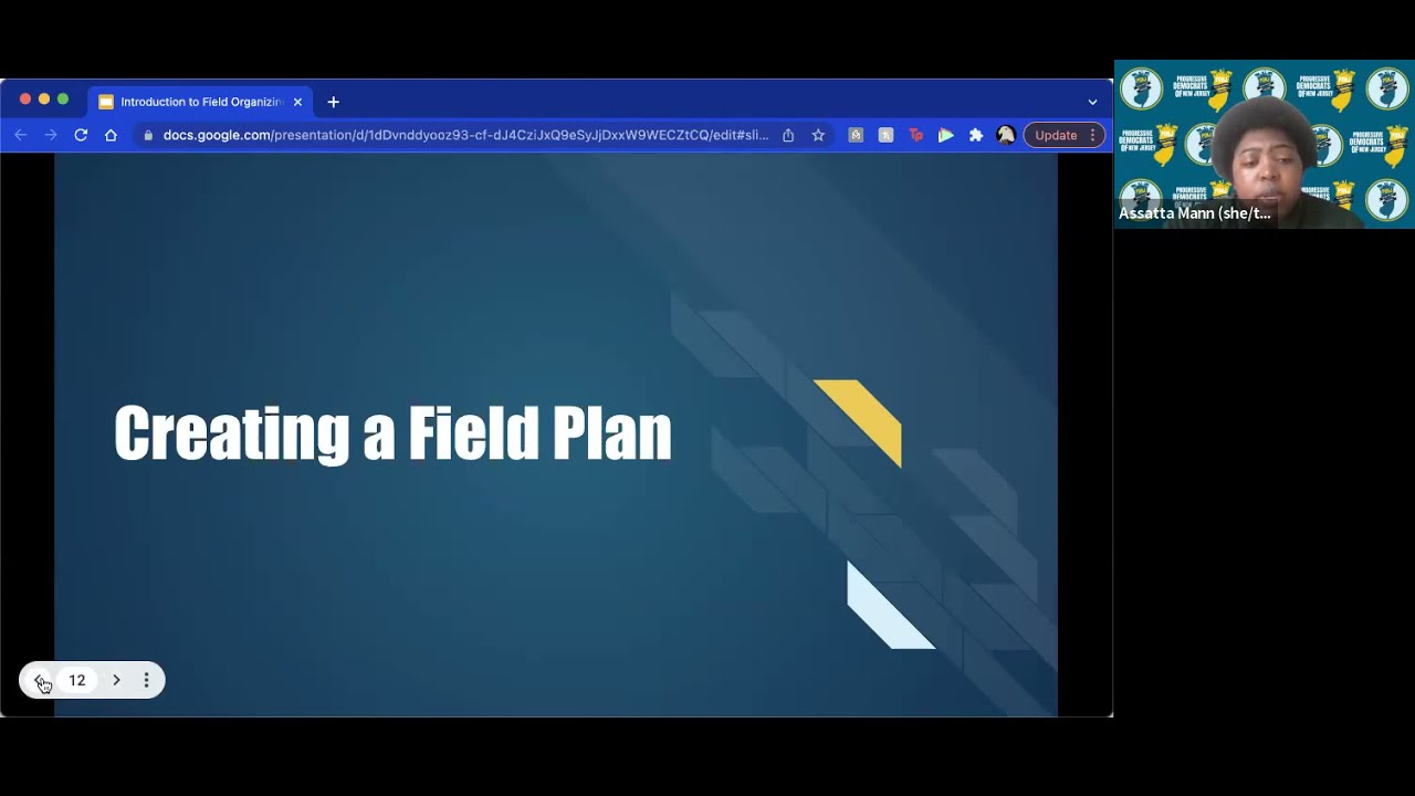 Introduction to Field Organizing Training