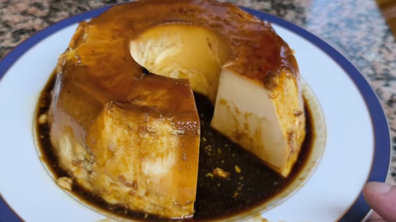 🍮 FLAN DE NATA SUPER DELICIOSO EN SOLO 5 MINUTOS 🍮