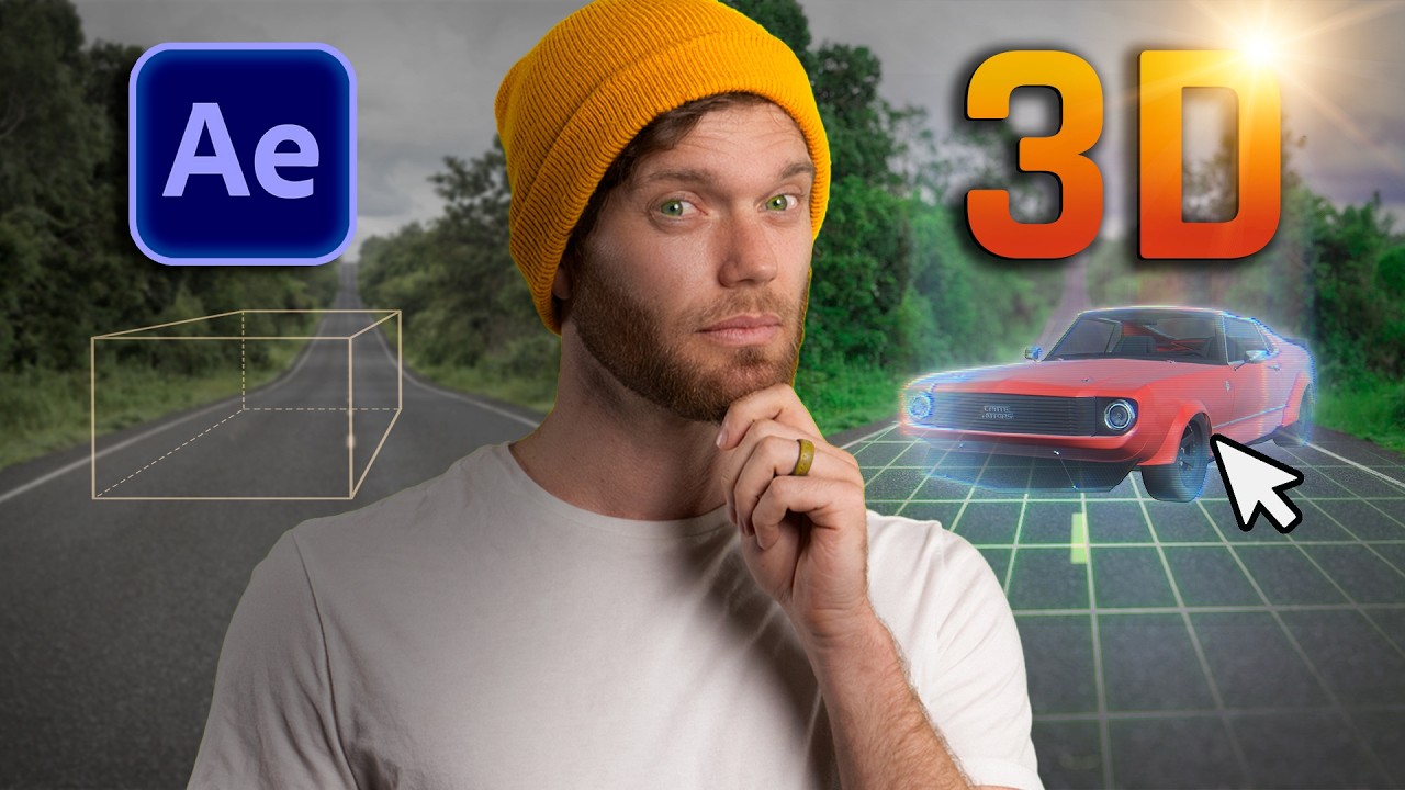 Начните использовать 3D в After Effects — урок для начинающих!