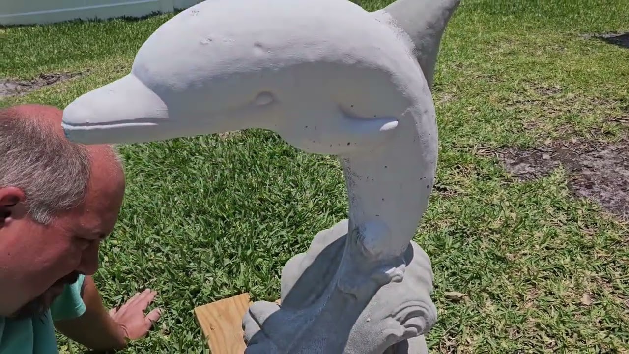 Dolphin Pool Fountain