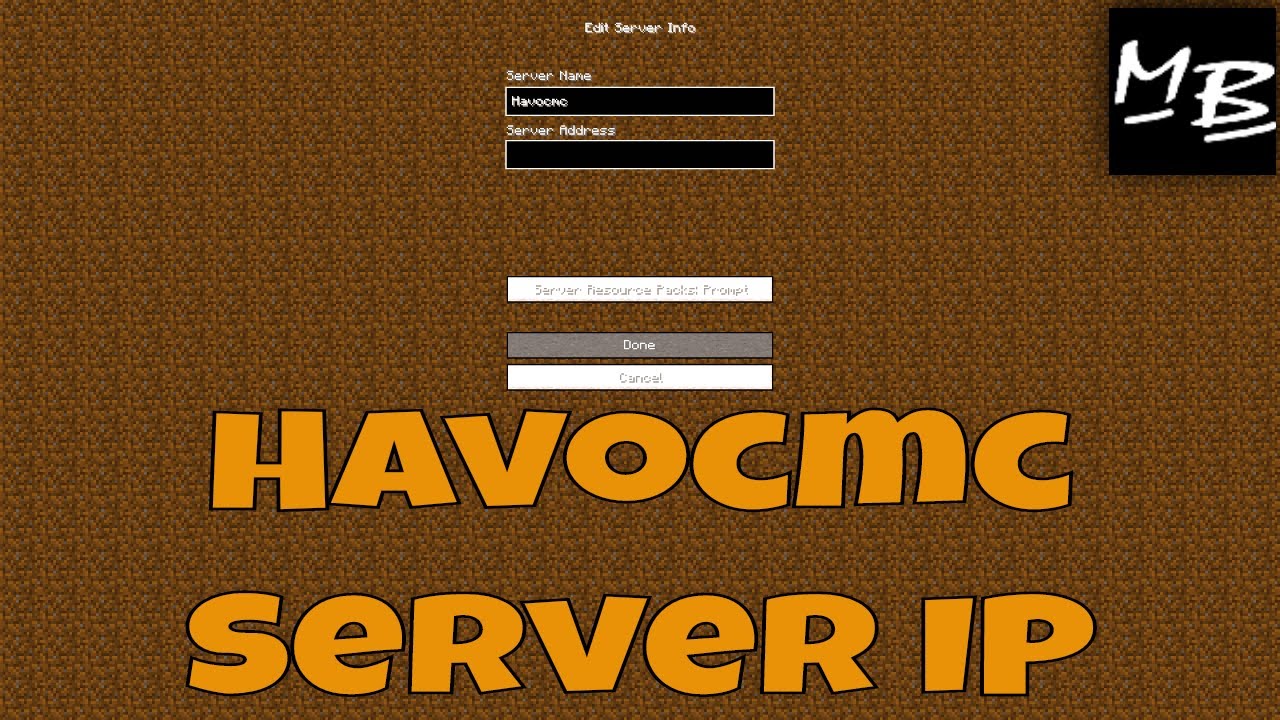 Minecraft Havocmc Server IP Address