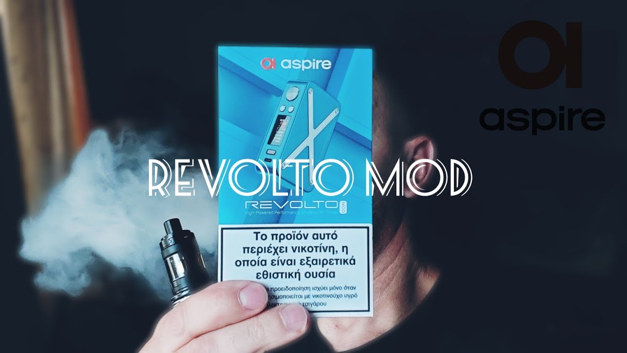 REVOLTO MOD by Aspire. .... Greek review by Captain 🔞