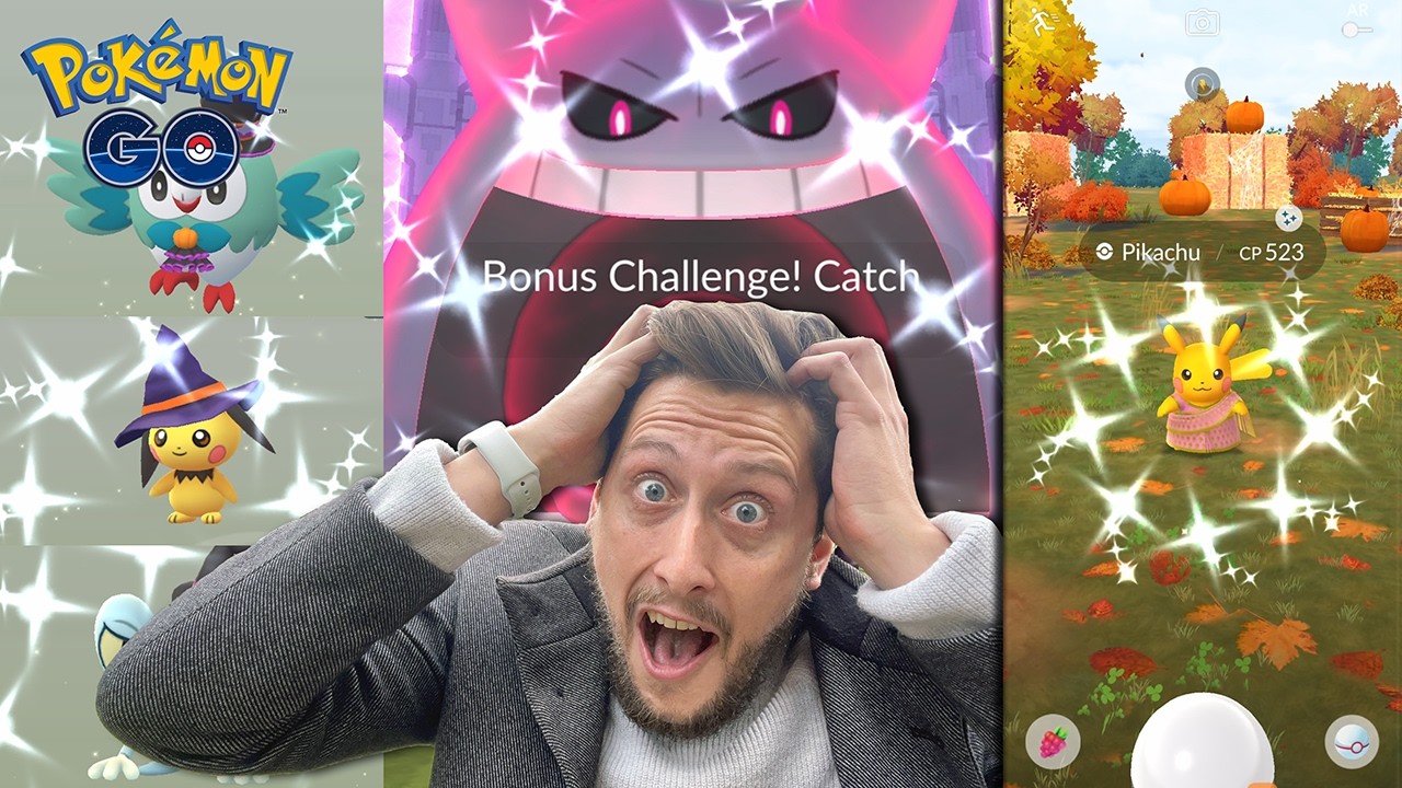 *GIGANTAMAX SHINY GENGAR* and I CAUGHT The RAREST Shiny Pikachu Ever? (Pokemon GO)