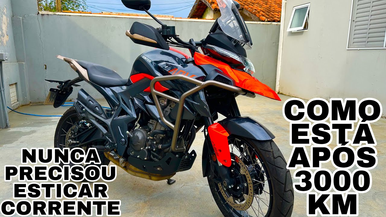 COMO ESTÁ A ZONTES T350X 2025 APÓS 3 MIL KMS DE USO??TIVE ALGUM PROBLEMA??PRECISEI DA GARANTIA??