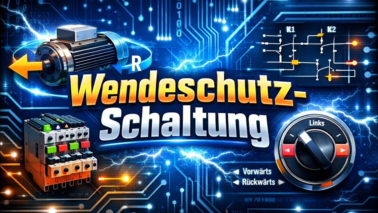 Wendeschützschaltung– Funktion & Einsatz erklärt⚡️💡