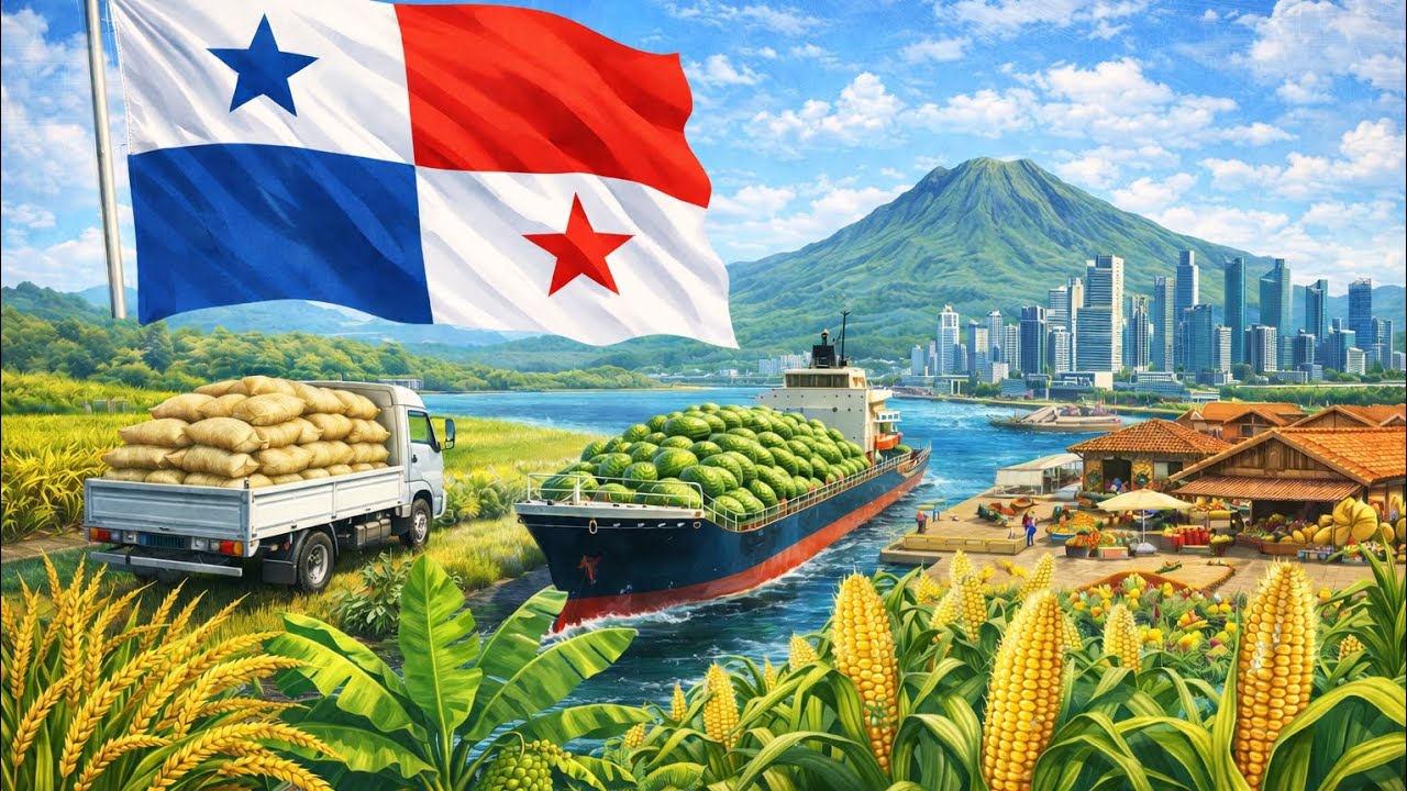 Top 10 productos agrícolas con mayor producción en Panamá