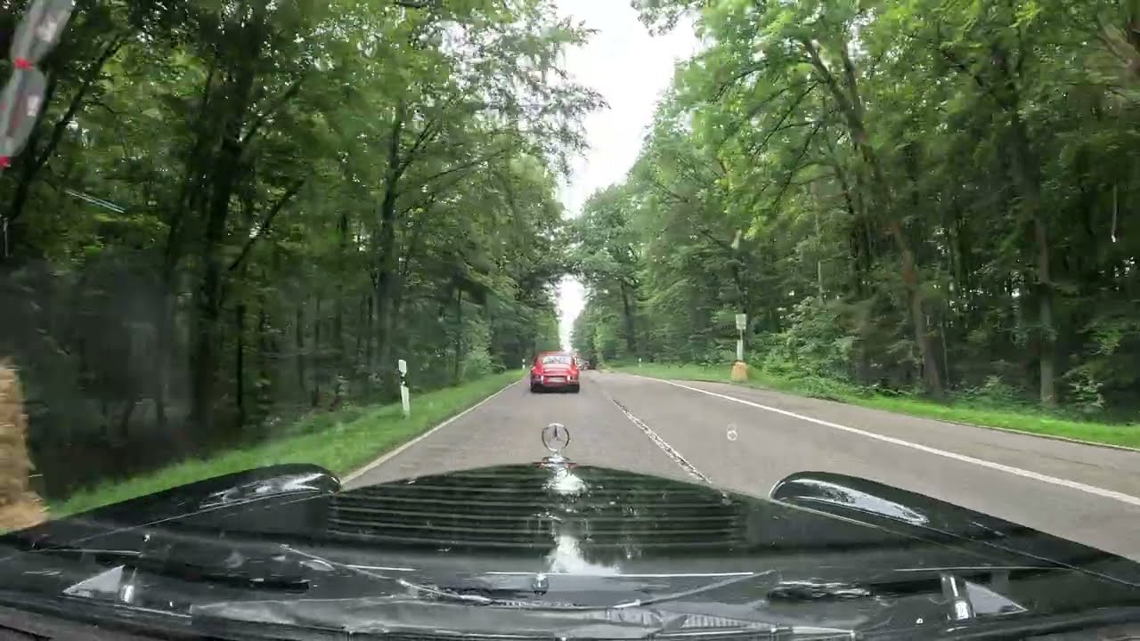 Solitude Revival 2024 I Mercedes Benz W108 280SE Schwarzer Eber I Onboard I Mercedes vs. Porsche