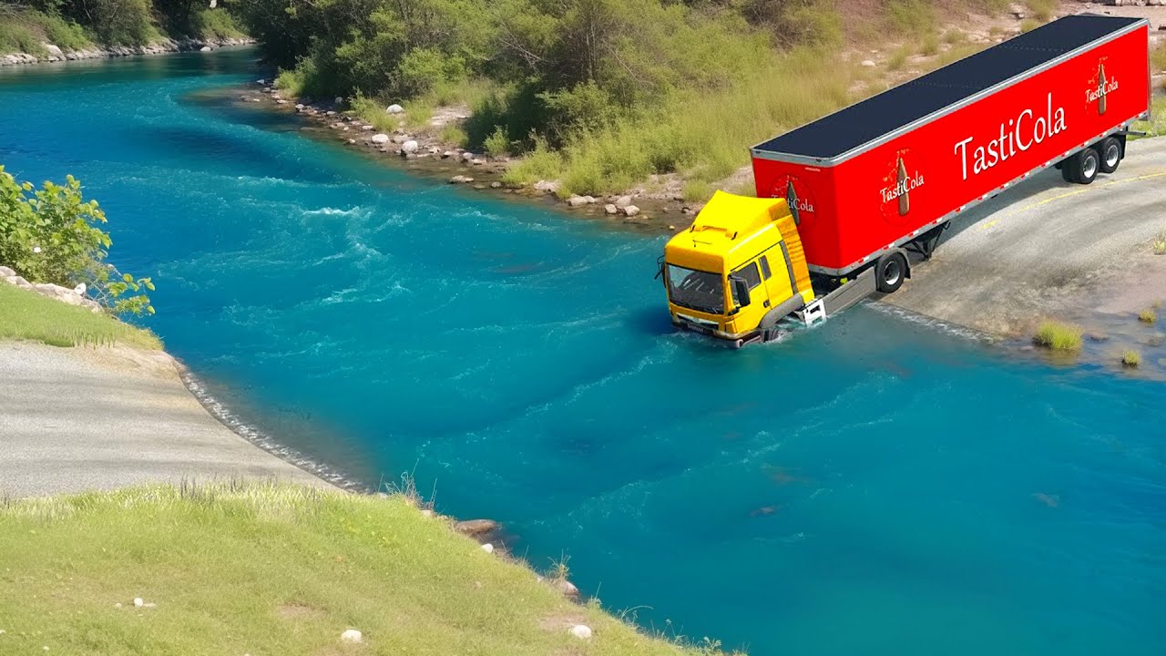 Cars vs Deep Water 🔥 BeamNG Drive