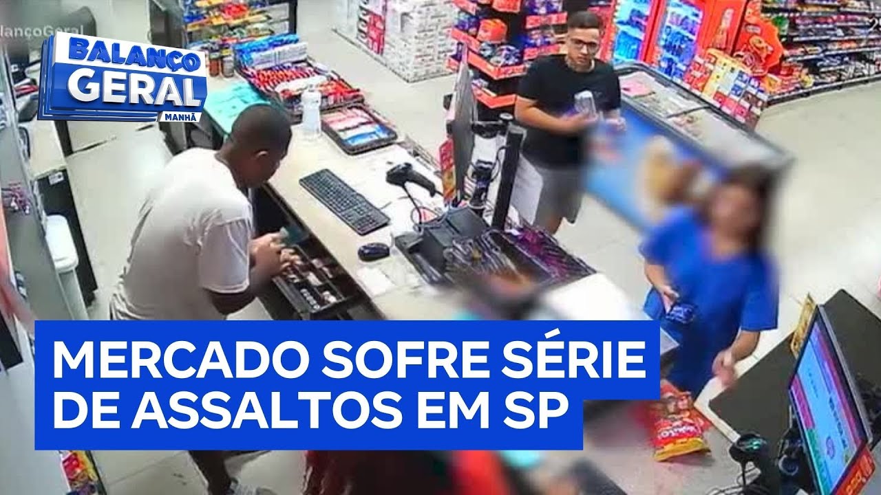 Trio é preso após série de roubos a mercado na zona leste de São Paulo