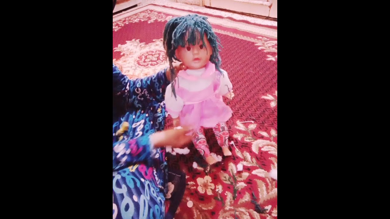 اعاده تدوير عروسه فايبر قديمه رجعتها احسن من الجديده😍😍😍😍😍