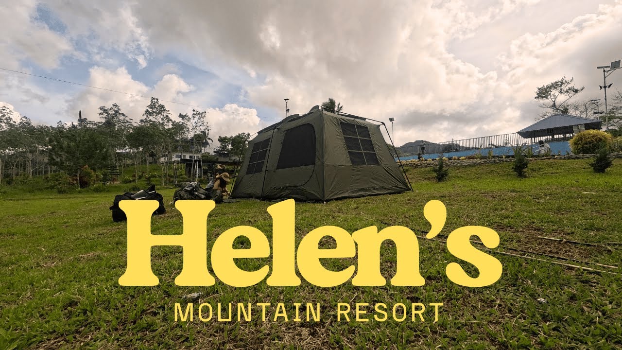 Camping spot in Arakan | Helen's Mountain Resort | Montana Villa Family 13 tent