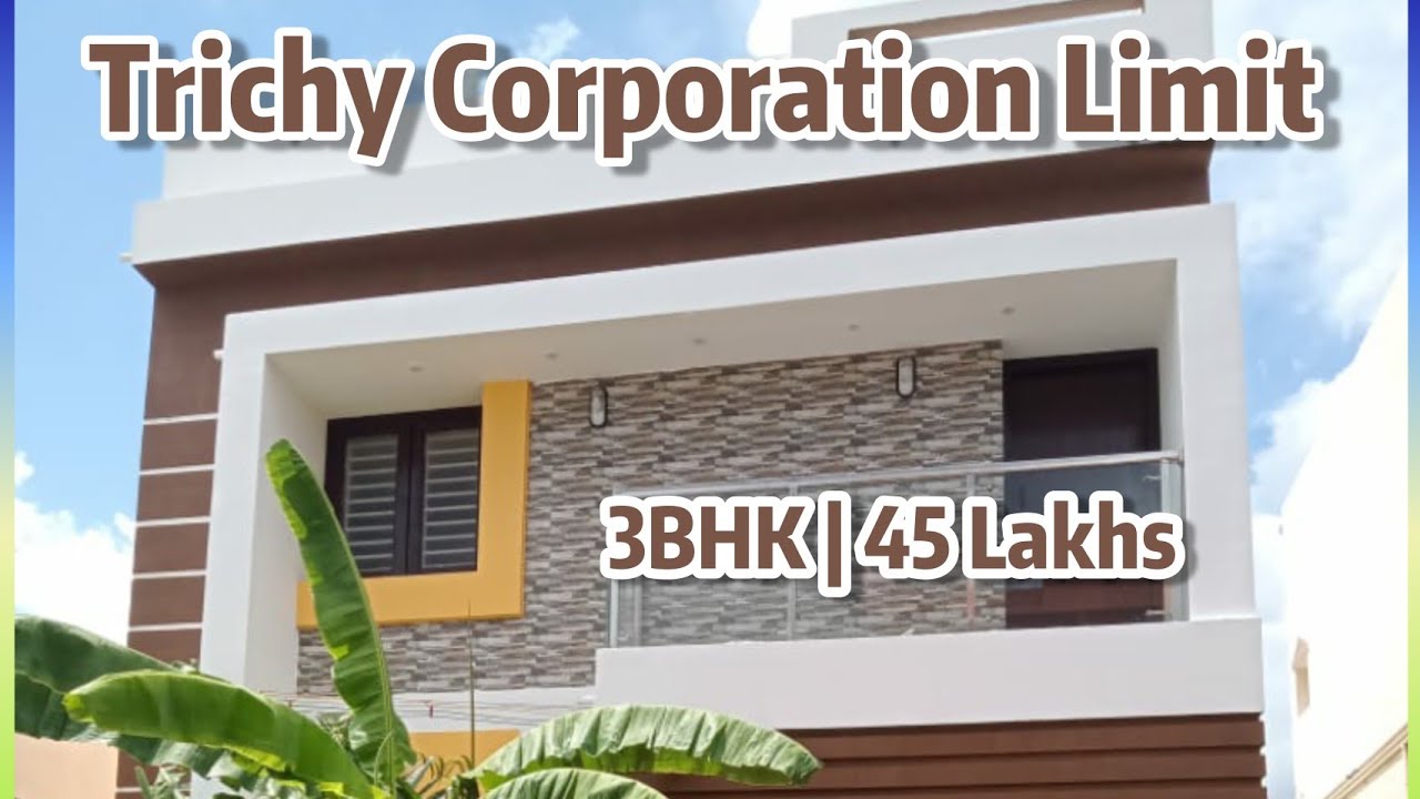 3BHK | 45 Lakhs | House for Resale | Trichy | Er Vairavel