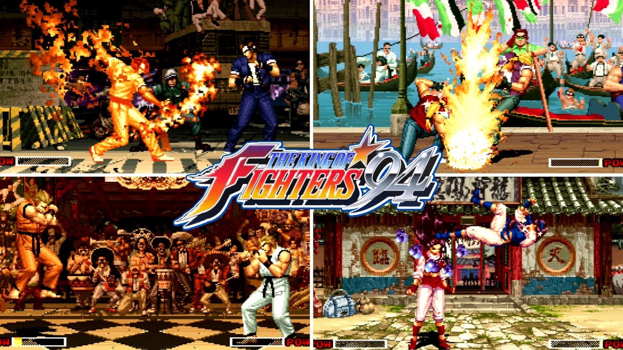 The King of Fighters 94: Все 26 приемов отчаяния