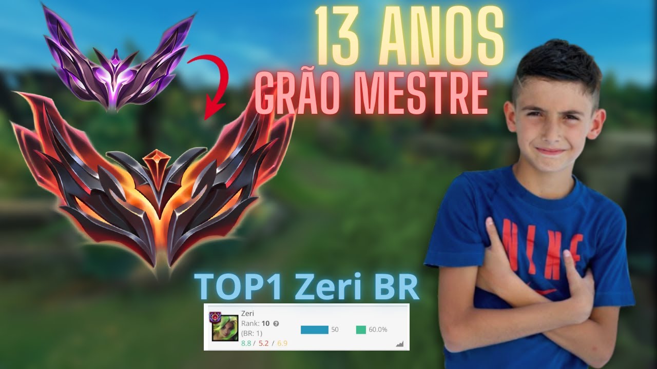 13 ANOS GR&Atilde;O MESTRE / TOP1 ZERI BRASIL